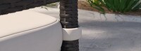 Portofino® Comfort 8pc Sunbrella® Outdoor Dining Chairs - Dove Gray